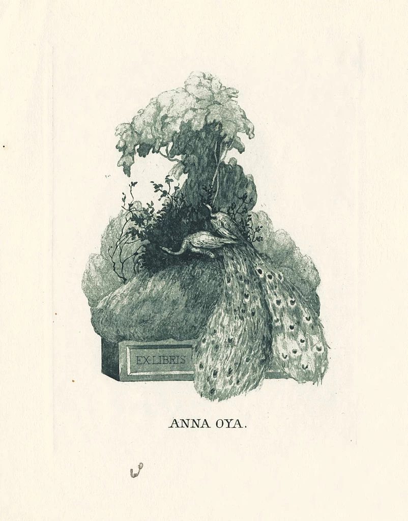 Ex libris Anna Oya